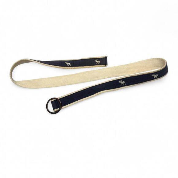 Abercrombie & Fitch Women’s Vintage Logo Mousse Belt Fits XS-Small (39”) - Picture 2 of 3